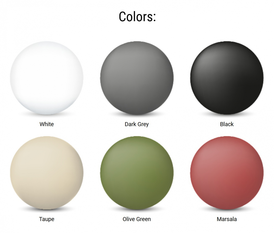 Табурет пластиковый полубарный Tom Bar 65 марсала