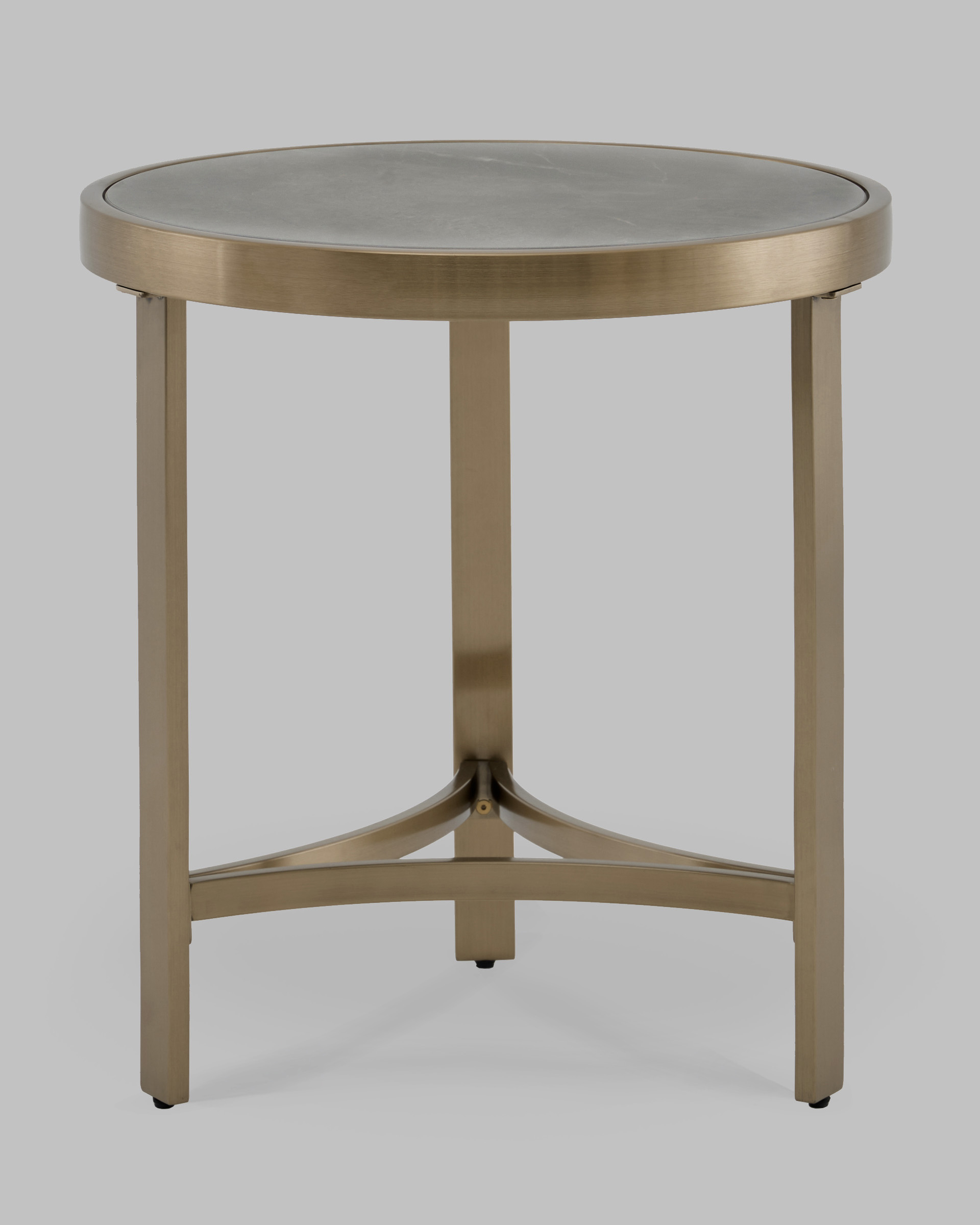 Журнальный столик Адриана 50*50 см серая керамика