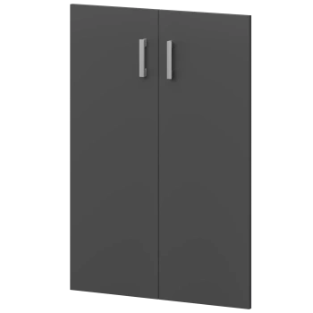 Двери для широких стеллажей Арго А-604.Ф Антрацит