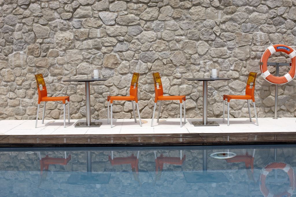 Подстолье металлическое Tiffany сатинированный стальной