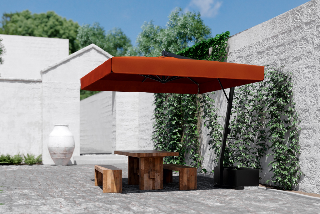 Зонт профессиональный Venere слоновая кость