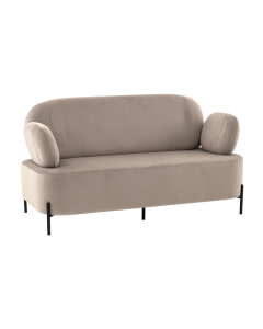 Диван Кэнди велюр светло-серый