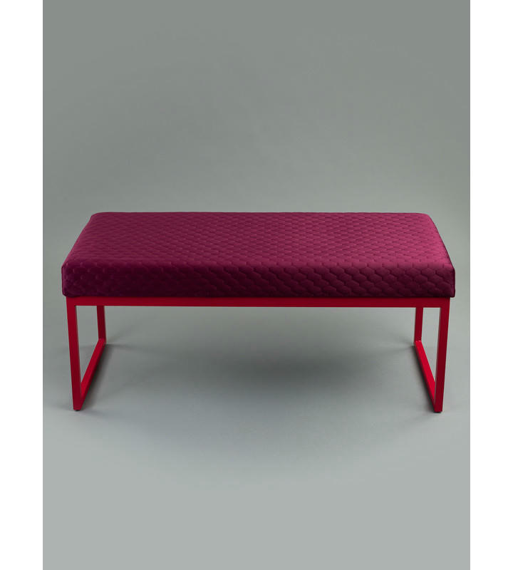 Банкетка Марсей 95-44 (бордовый/красный)