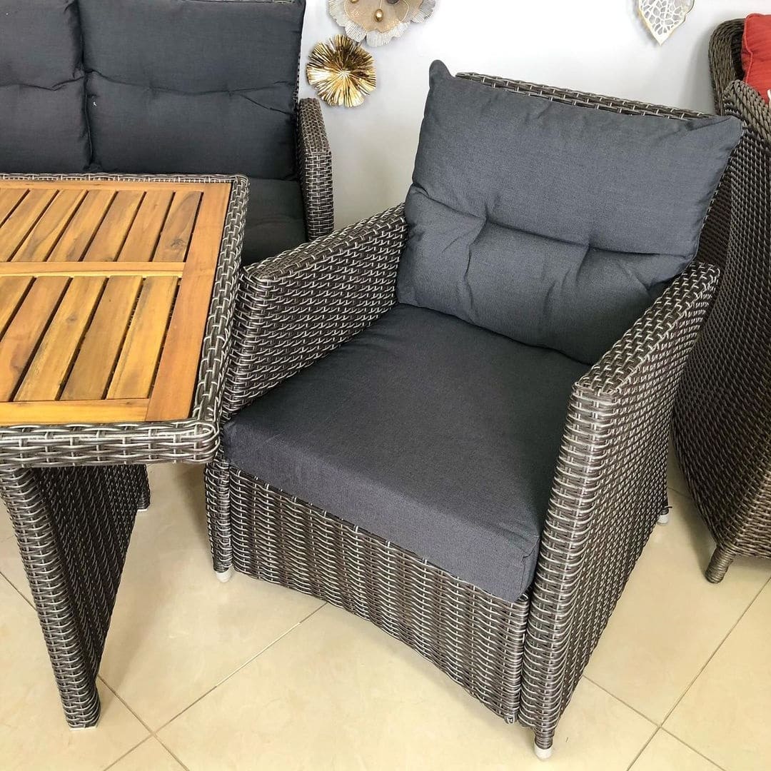 Комплект плетеной мебели AFM-308G Brown/Grey