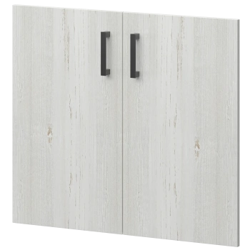 Двери из ЛДСП к широким стеллажам Аргентум НТ-600.2.Ф.Ч Сосна винтер