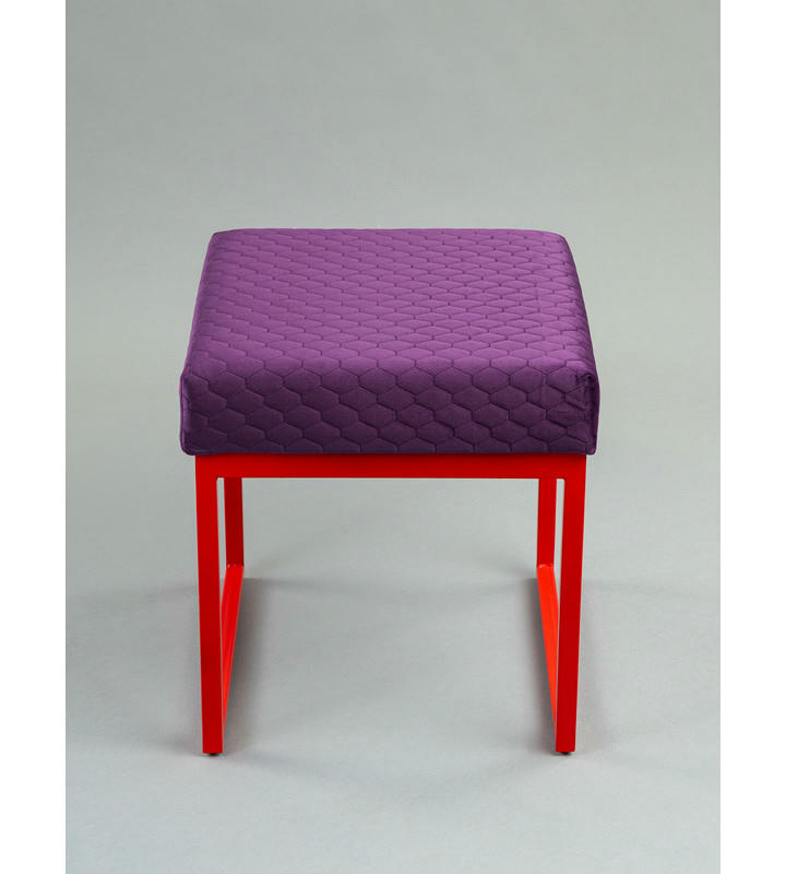 Банкетка Марсей 40-44 (фиолетовый/красный)