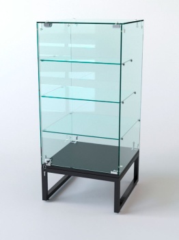 Прилавок "ЛОФТ СТИЛЬ" №112 (с дверкой), Черный