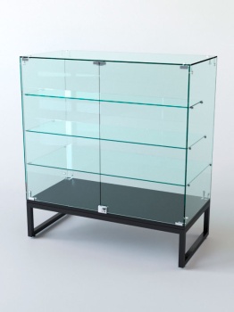 Прилавок "ЛОФТ СТИЛЬ" №103 (с дверками), Черный