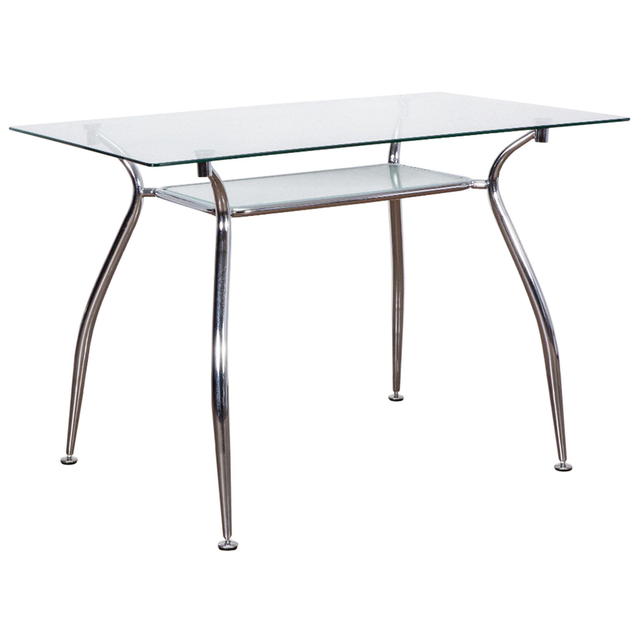 Стол Patrizia, прозрачный, закаленное стекло цена 17 525 ₽ Стол Patrizia, прозрачный, закаленное стекло