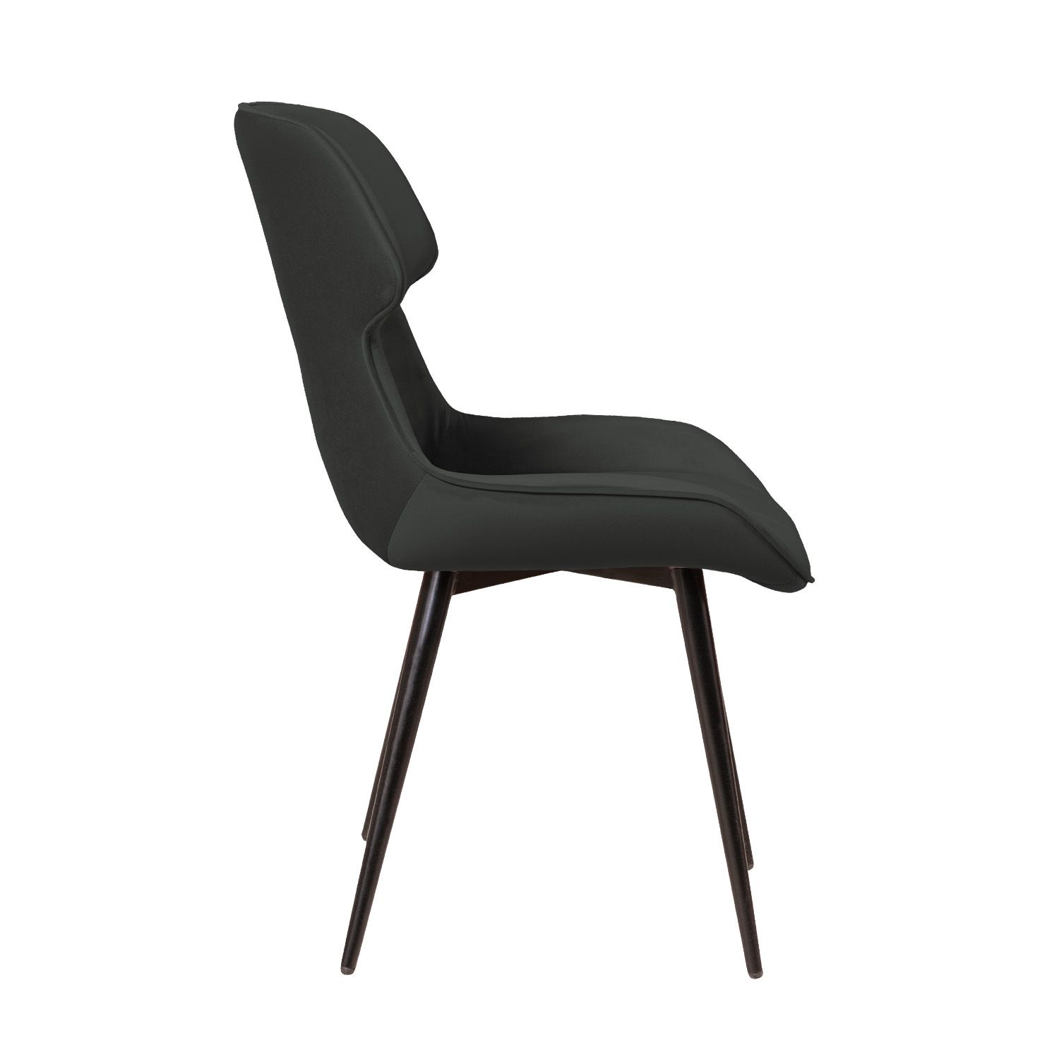 Стул Генри, бархат антрацит 14