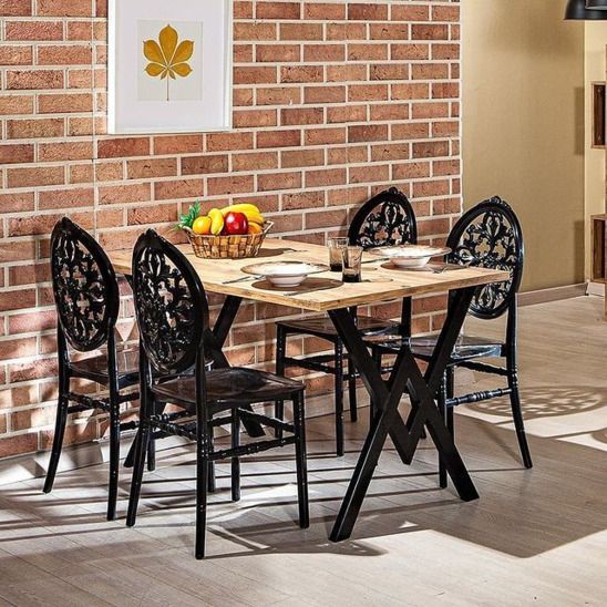 Стул Винус NEW, пластиковый, черный