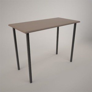 Демонстрационный стол (МДФ с кожзамом)