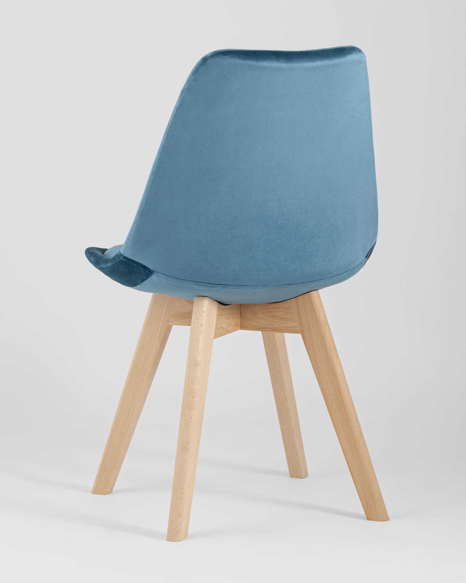 Стул FRANKFURT велюр синий 4 шт.