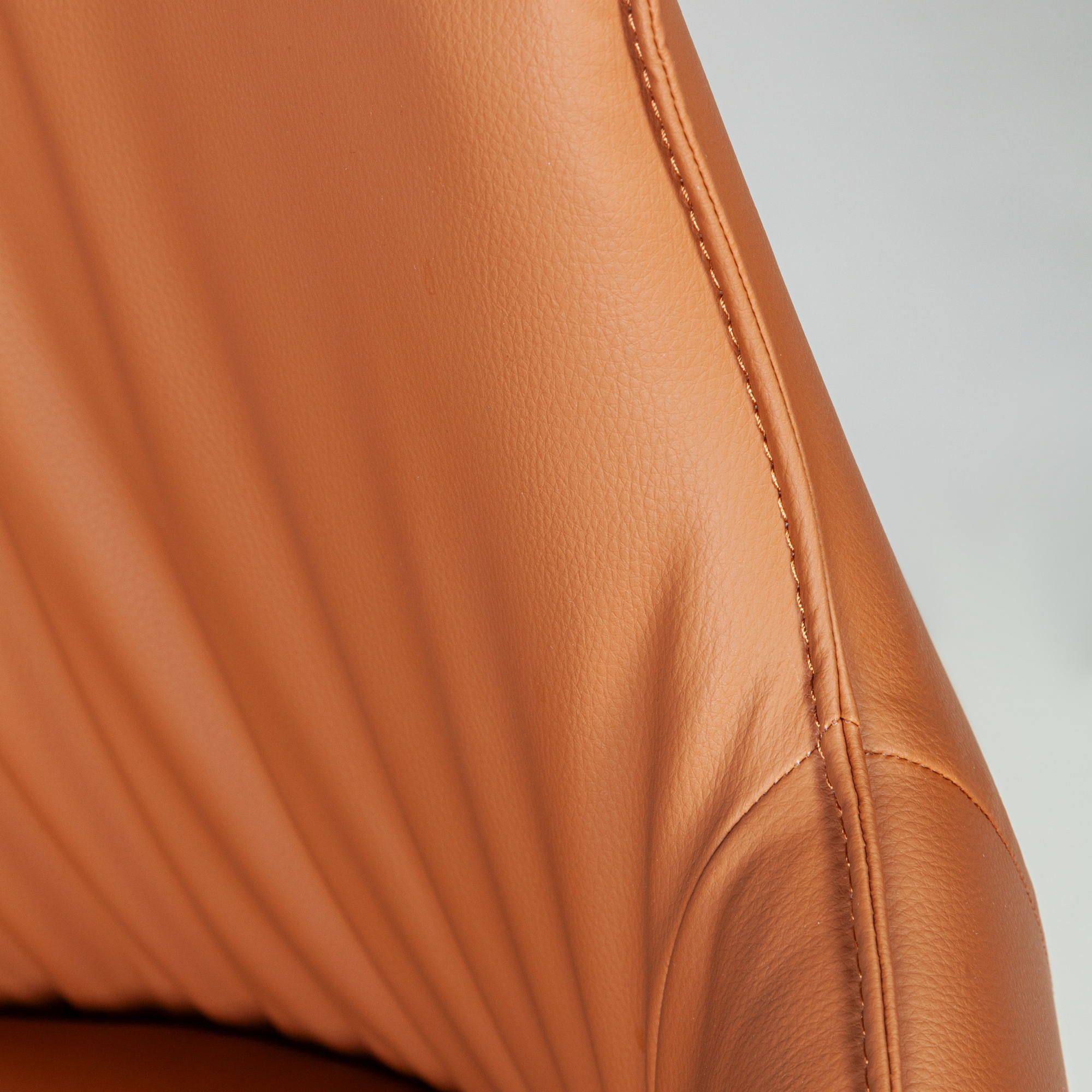 Полукресло София, иск.кожа soft-touch, терракот