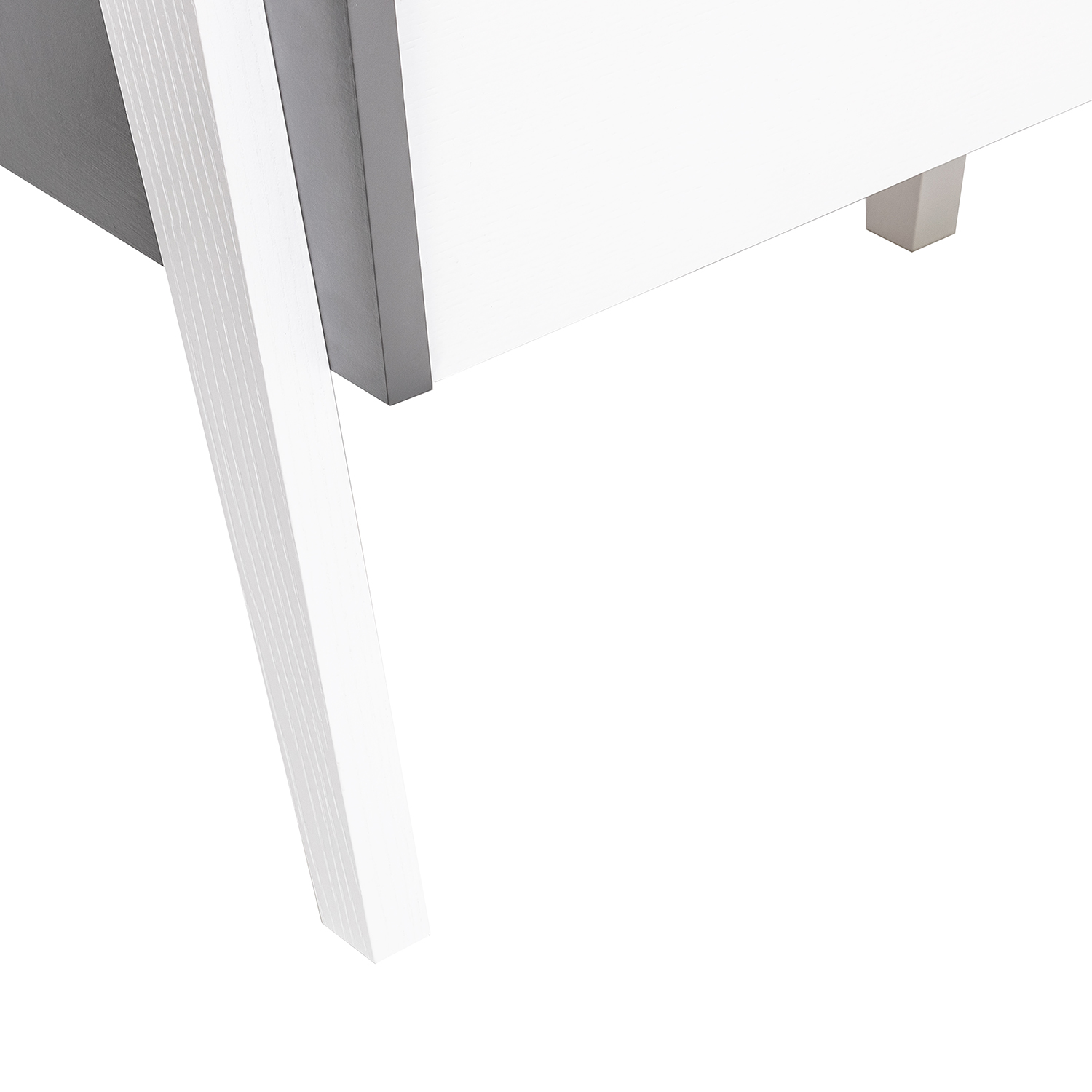 ТВ-тумба Leset "Сканди" цвет Молочный дуб, компаньон Серый ясень