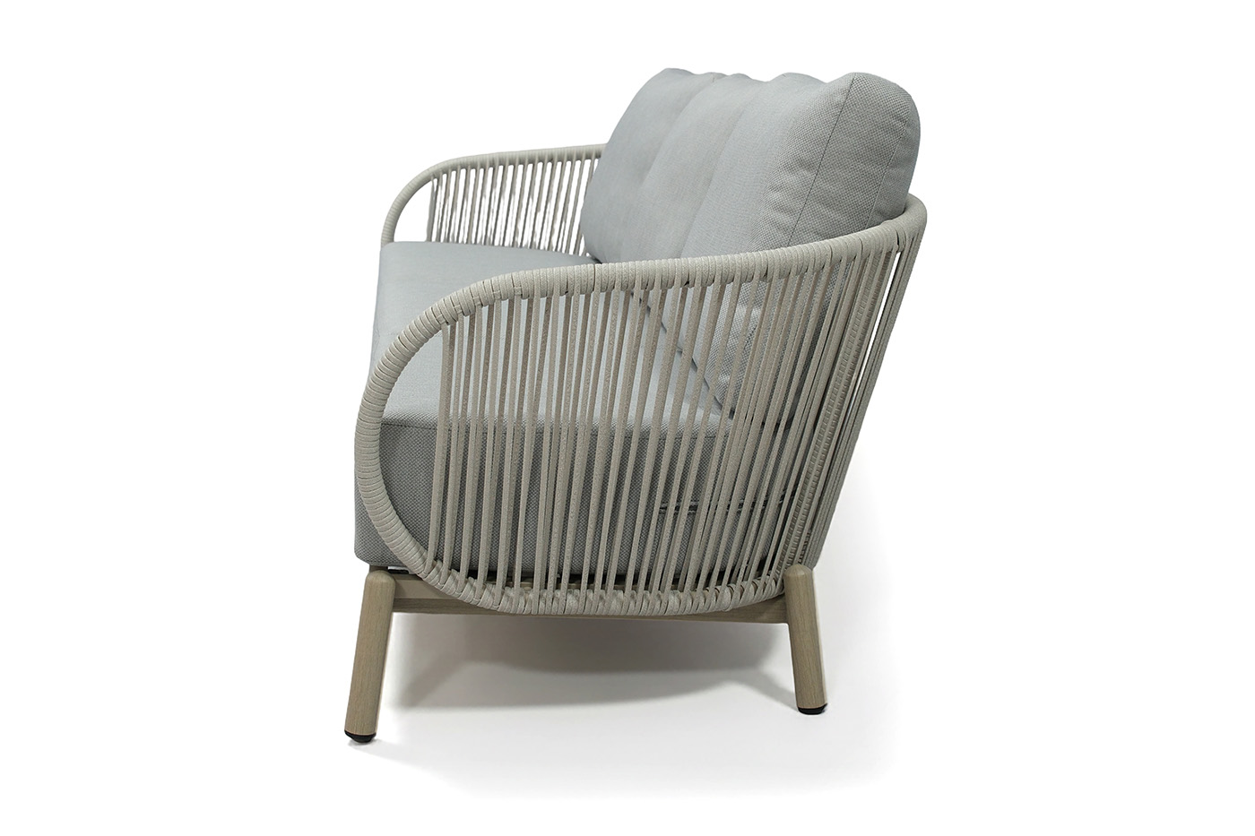 "Прато" диван трехместный из искусственного ротанга