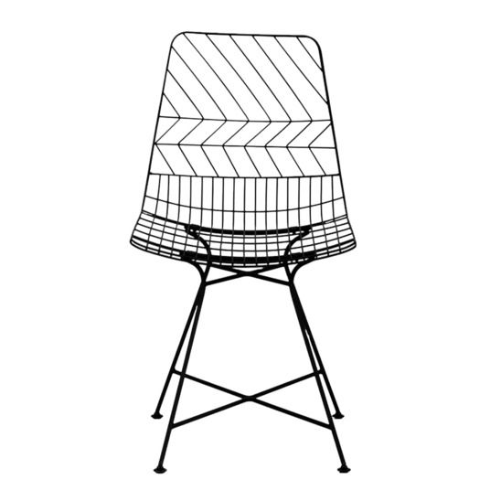 Стул полубарный Баксан, черный