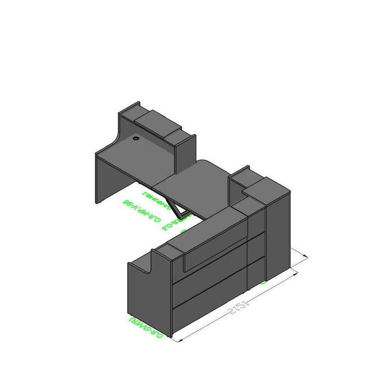 Стойка ресепшен комплект №31 O.R-K-31