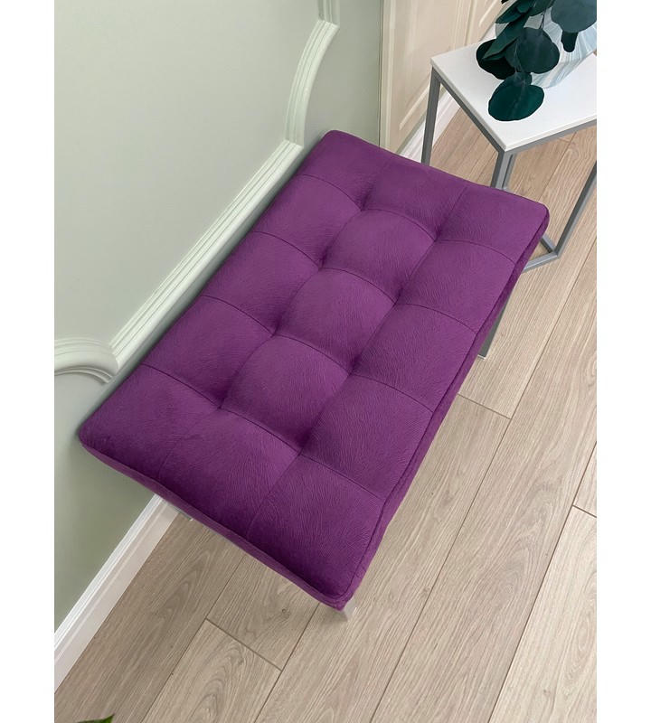 Банкетка Сканди-60 (фиолетовый/серый)