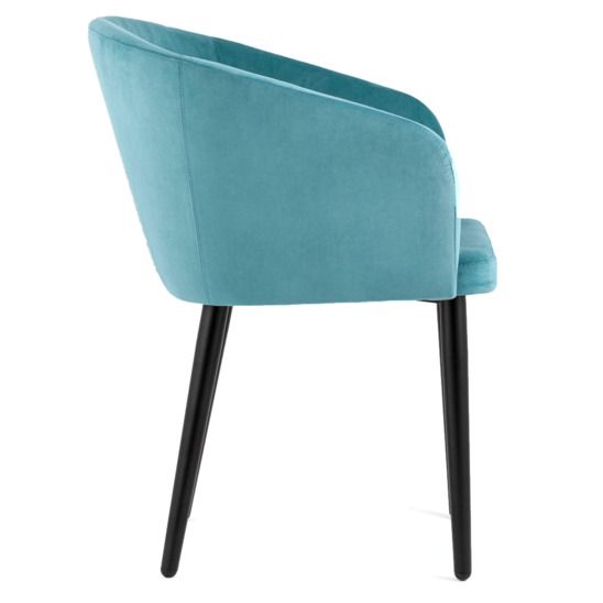 Стул Ральф велюр пыльно-голубой