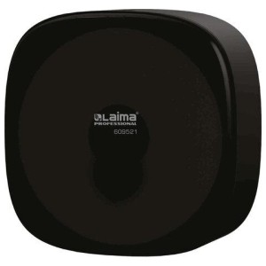 Диспенсер для туалетной бумаги LAIMA PROFESSIONAL PREMIUM BLACK (Система T2), малый, черный, ABS-пластик, 609521