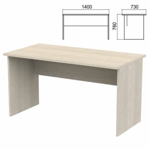 Стол письменный "Арго", 1400х730х760 мм, ясень шимо