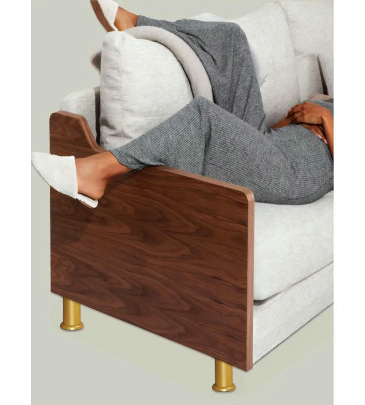 Ножки для мебели 100х50 мм (4 шт) золото