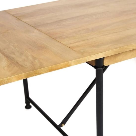 Стол обеденный расскладной Academy, натуральный