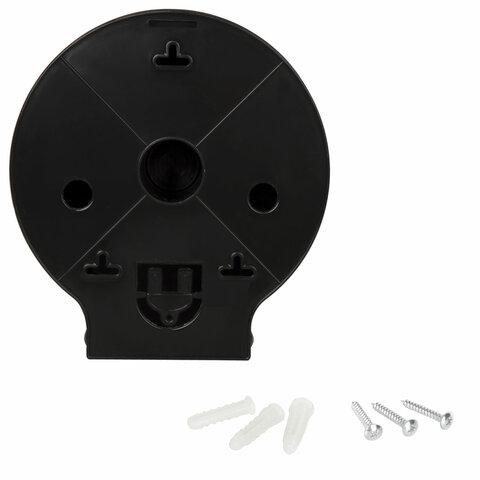 Диспенсер для туалетной бумаги LAIMA PROFESSIONAL ORIGINAL (Система T2), малый, черный, ABS-пластик, 605767