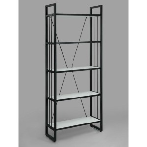 Мс-2 Стеллаж металлический в стиле "Лофт" (белый)