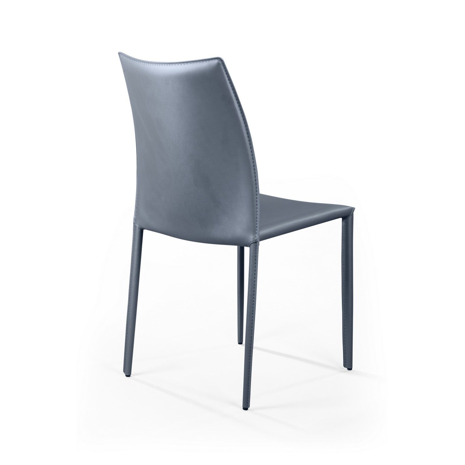 Стул Рольф, кожа антрацит