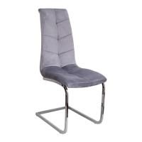 Стул Tomas, темно-серый, велюр