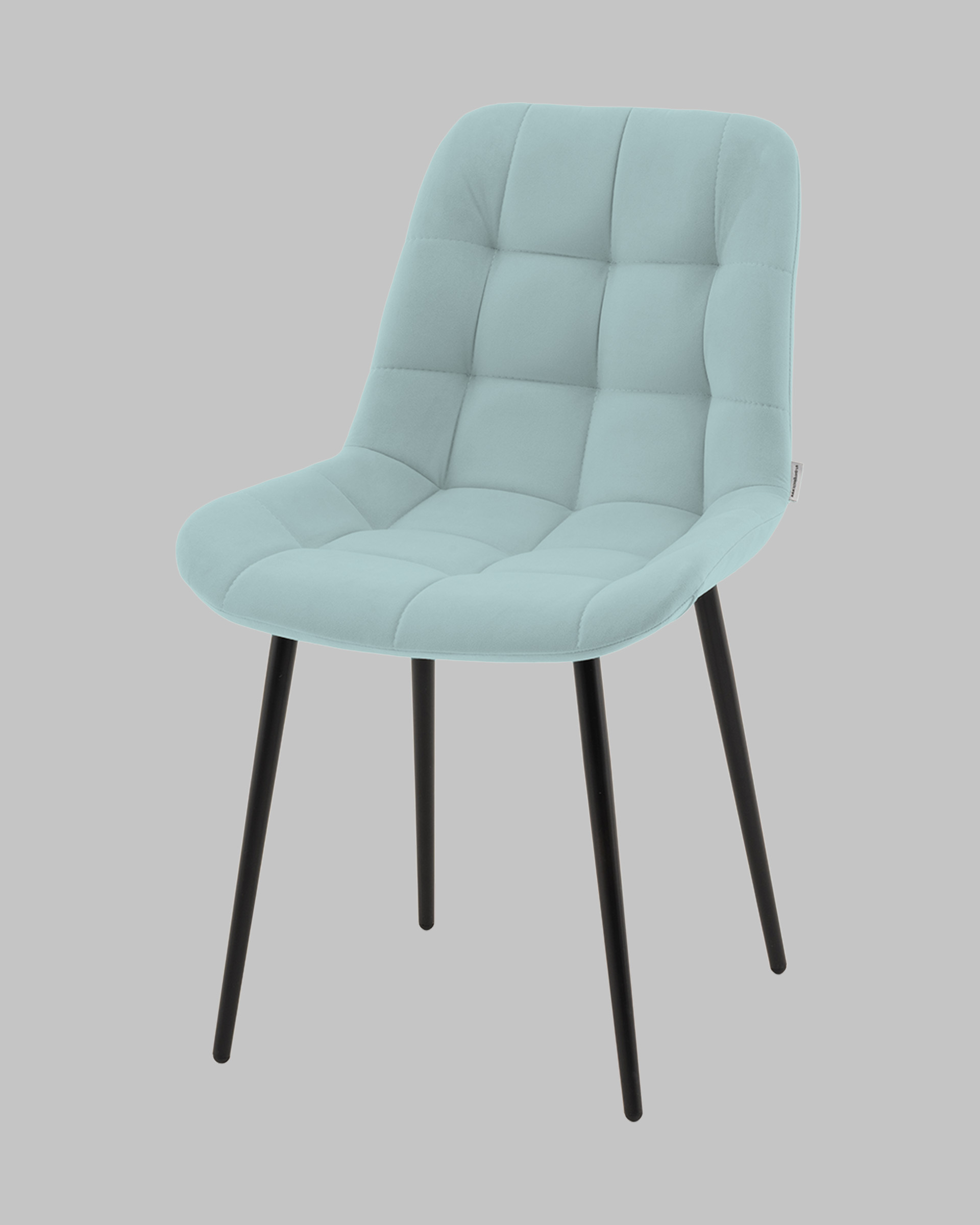 Стул Флекс N велюр светло-голубой