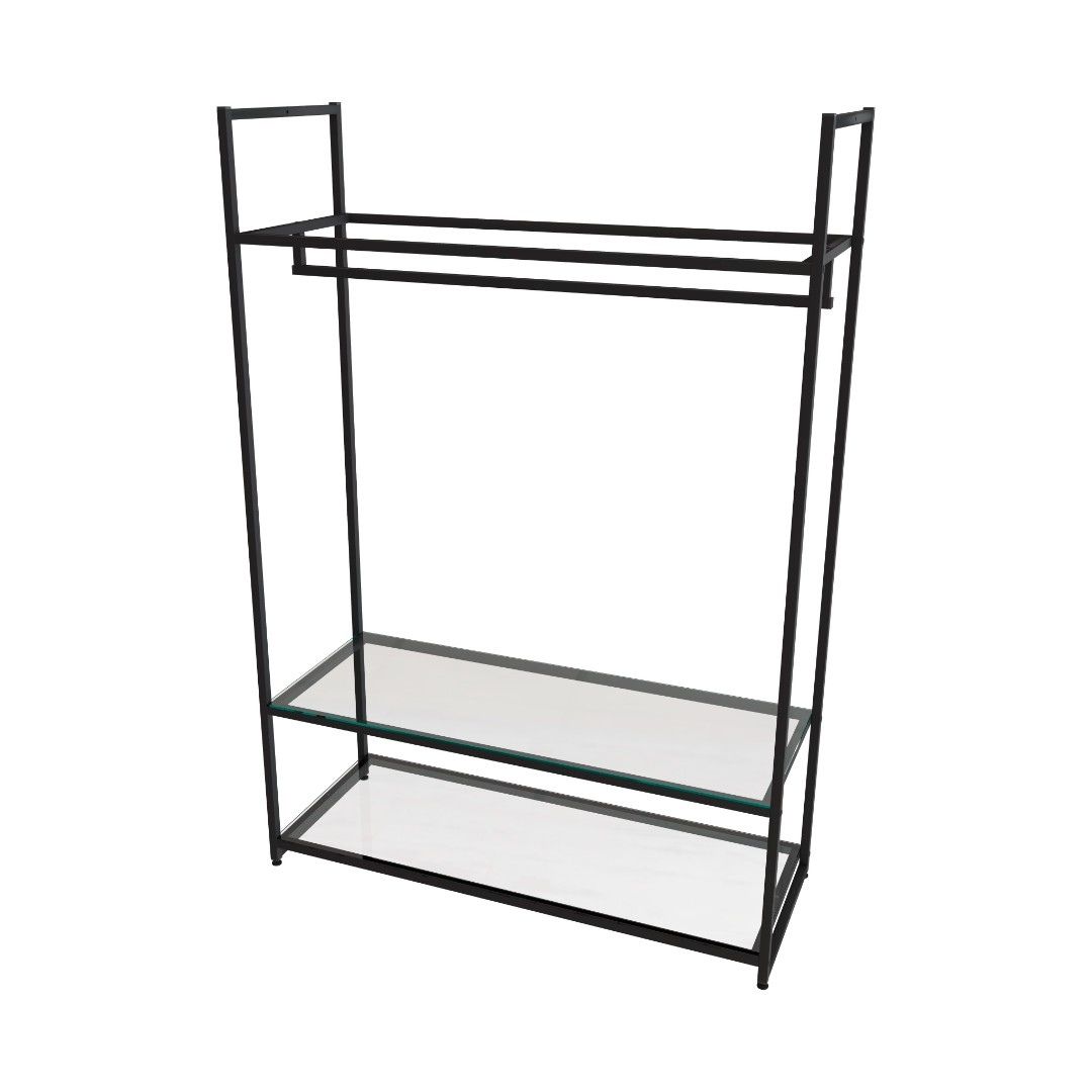 Стеллаж для одежды в стиле Лофт A17120-09 (170х120х45)