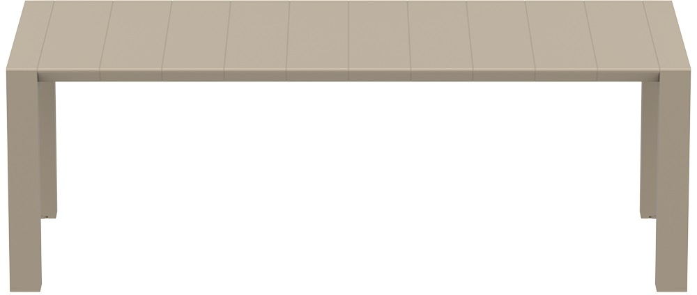 Стол пластиковый раздвижной Vegas Table Medium бежевый