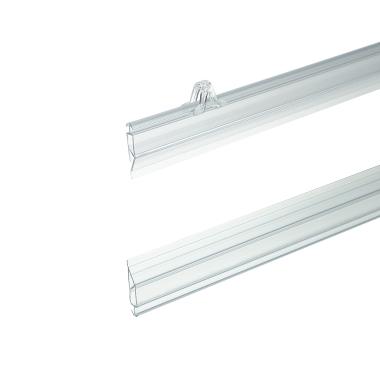 Комплект профилей для плакатов GRIPPER-SET, длина 600мм, прозрачный