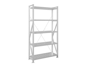 Стеллаж MS U 2000x1000x400/5 перфорированные полки