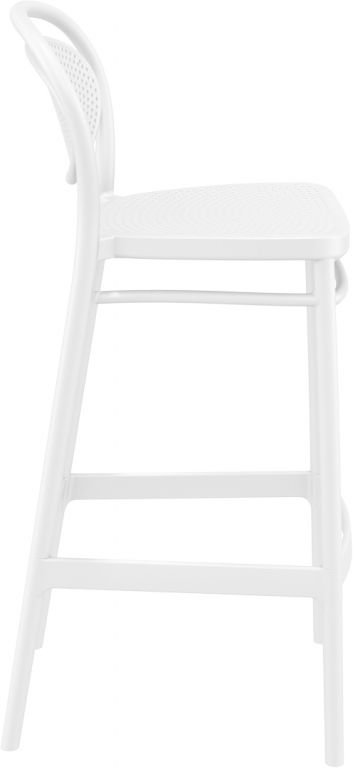 Стул пластиковый барный Marcel Bar 75 белый