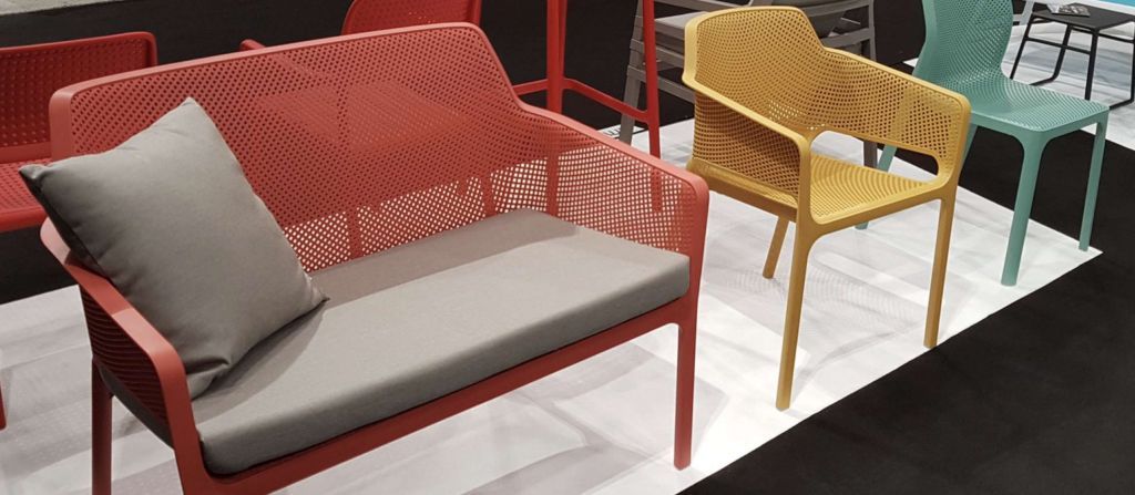 Подушка для дивана Net Bench серый