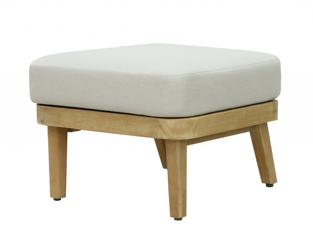 Пуф с подушкой Mali натуральный