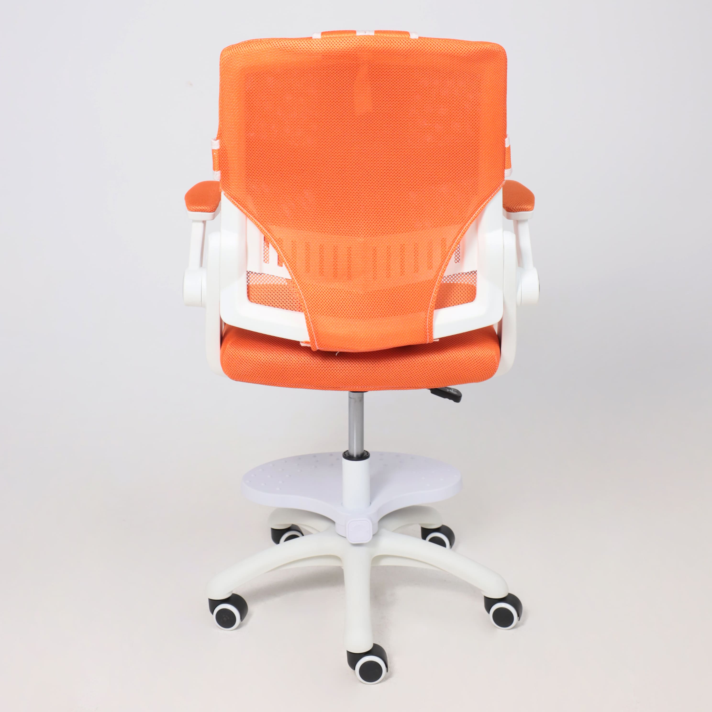 Кресло поворотное MOON, ткань, (оранжевый)