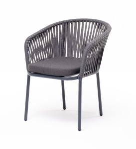 "Бордо" стул плетеный из роупа