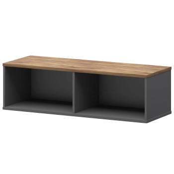 Надставка для тумбы-купе Смарт СМТ-12Н25 Графит/Таксония