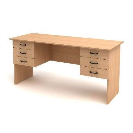 Стол с тумбой Канц рабочий СК28