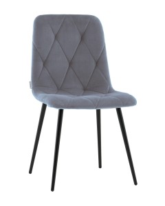Стул Одди Diamond велюр серый