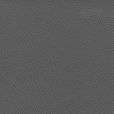 Стул для персонала и посетителей "ИЗО", черный каркас, кожзаменитель серый