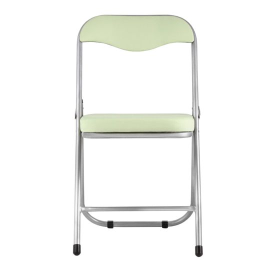 Стул складной Джон, металлик, мятно-зеленый