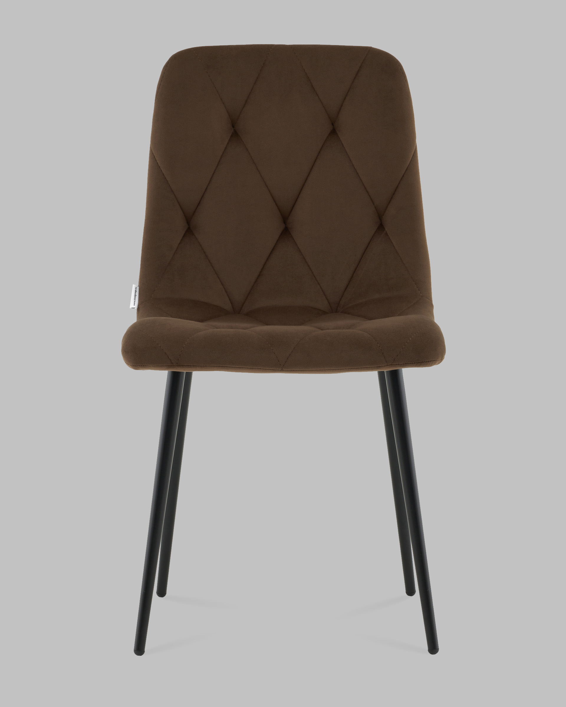 Стул Одди Diamond велюр коричневый