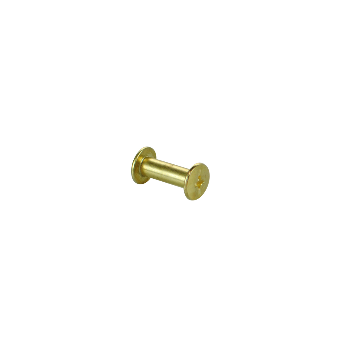 Винт металлический BINDING SCREW-15, цвет золото цена 5 ₽ Винт металлический BINDING SCREW-15, цвет золото