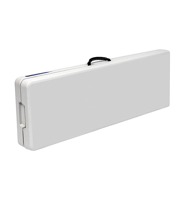 Скамья пластиковая разборная 180 серая